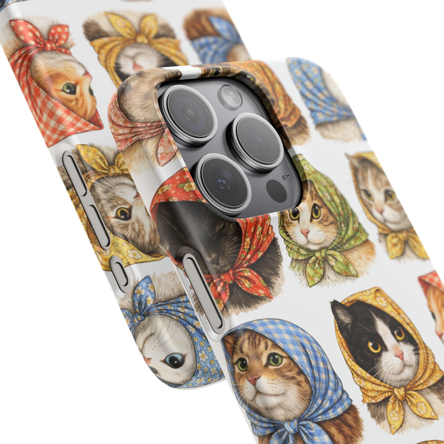 Babushka Cats Snap Phone Case