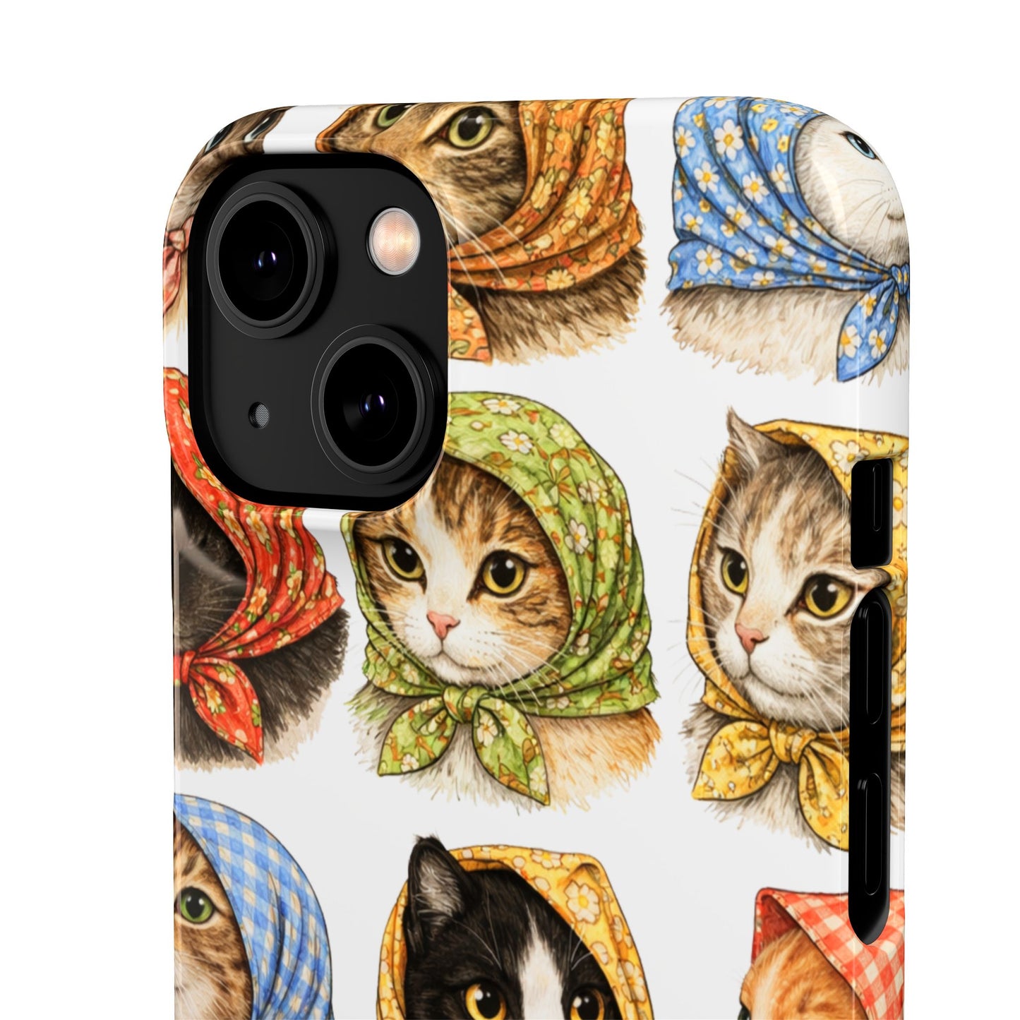 Babushka Cats Snap Phone Case