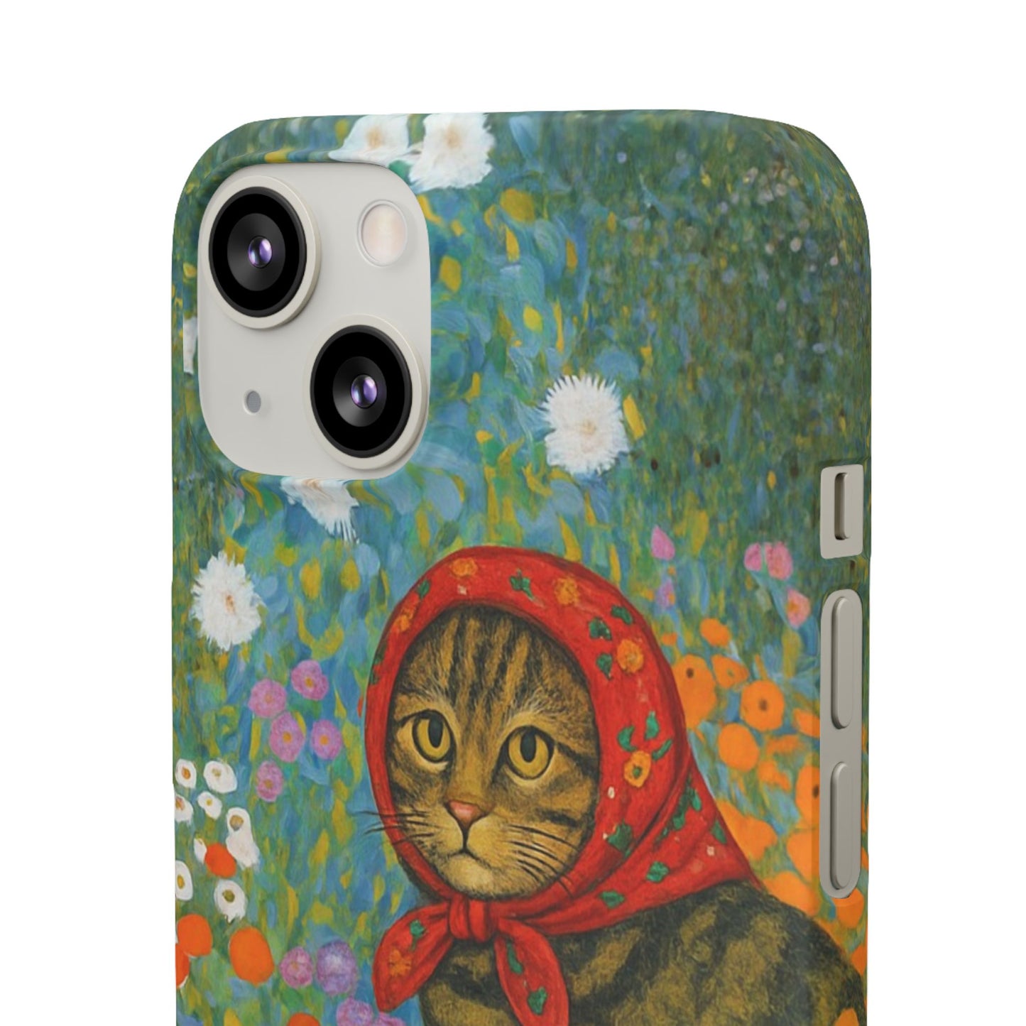 Babushka Cat Gusav Klimt Snap Phone Case
