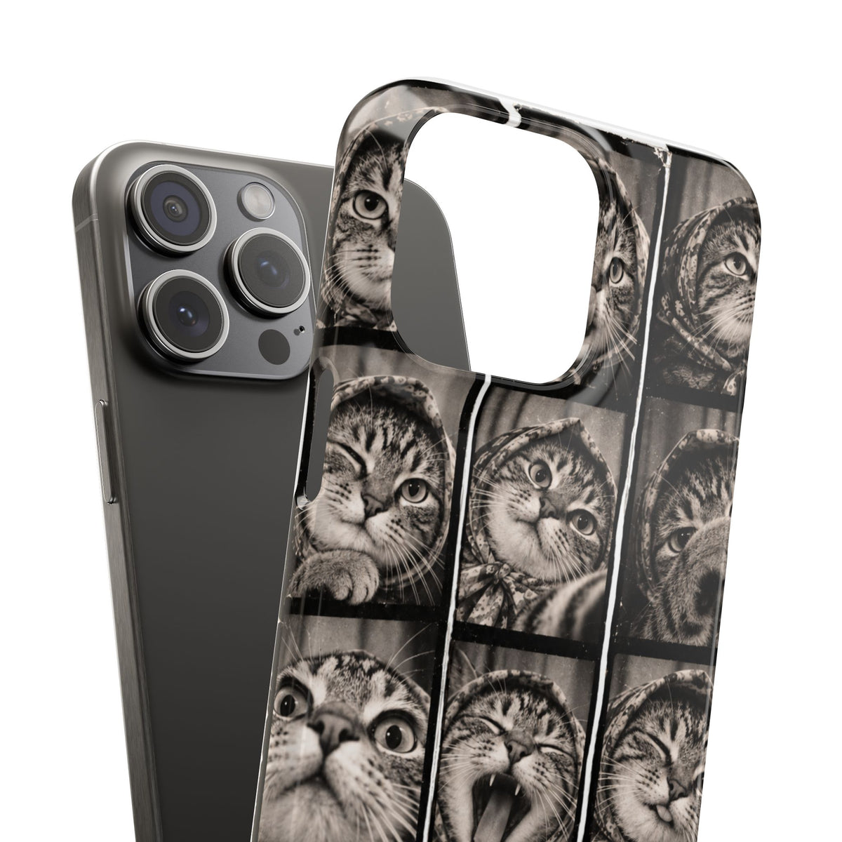 Babushka Cat Photobooth Snap Phone Case