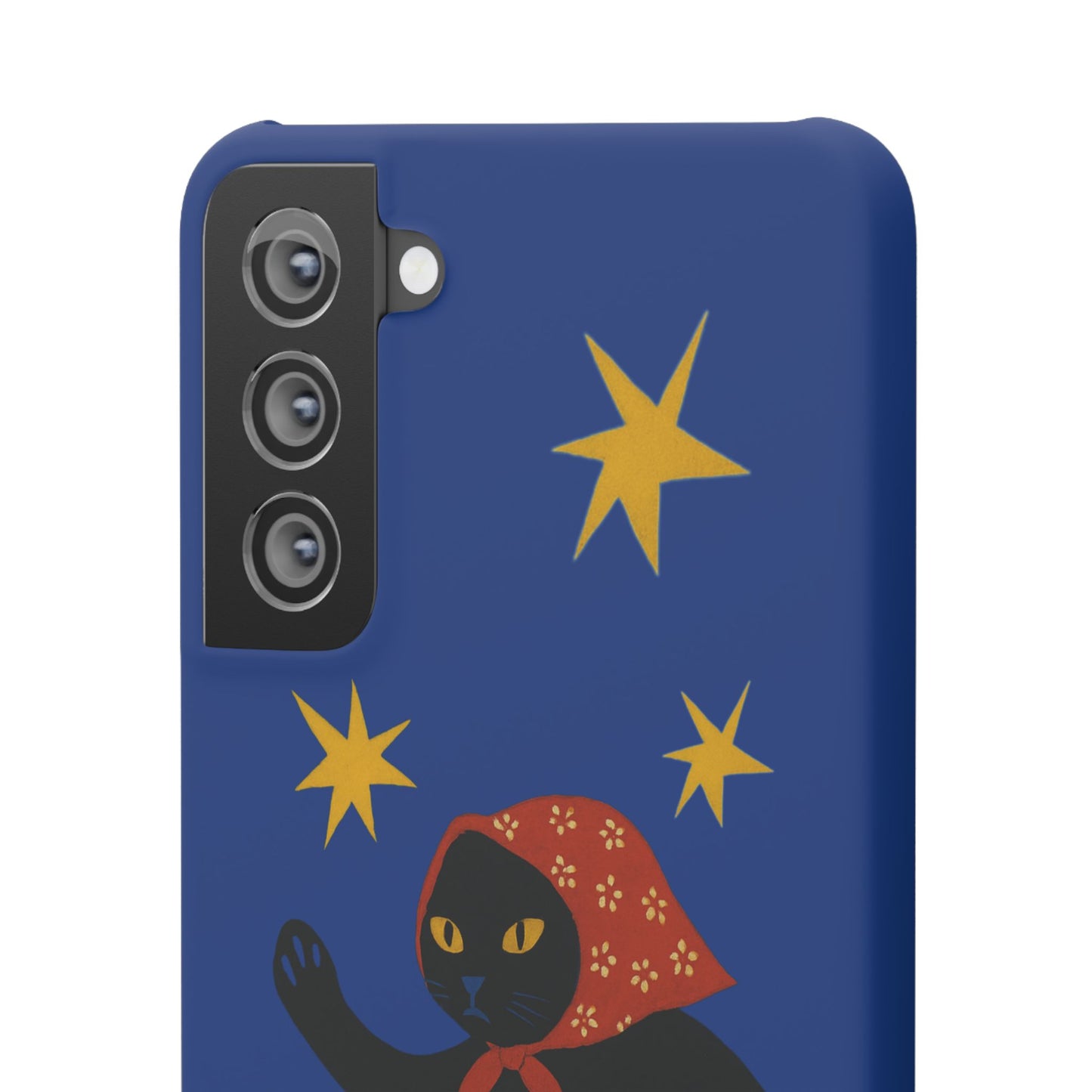 Babushka Cat x Matisse Style Snap Phone Case