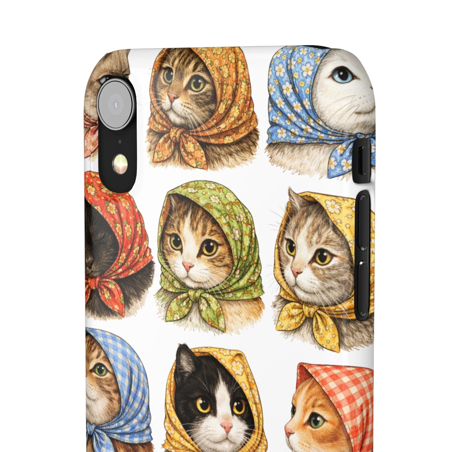 Babushka Cats Snap Phone Case