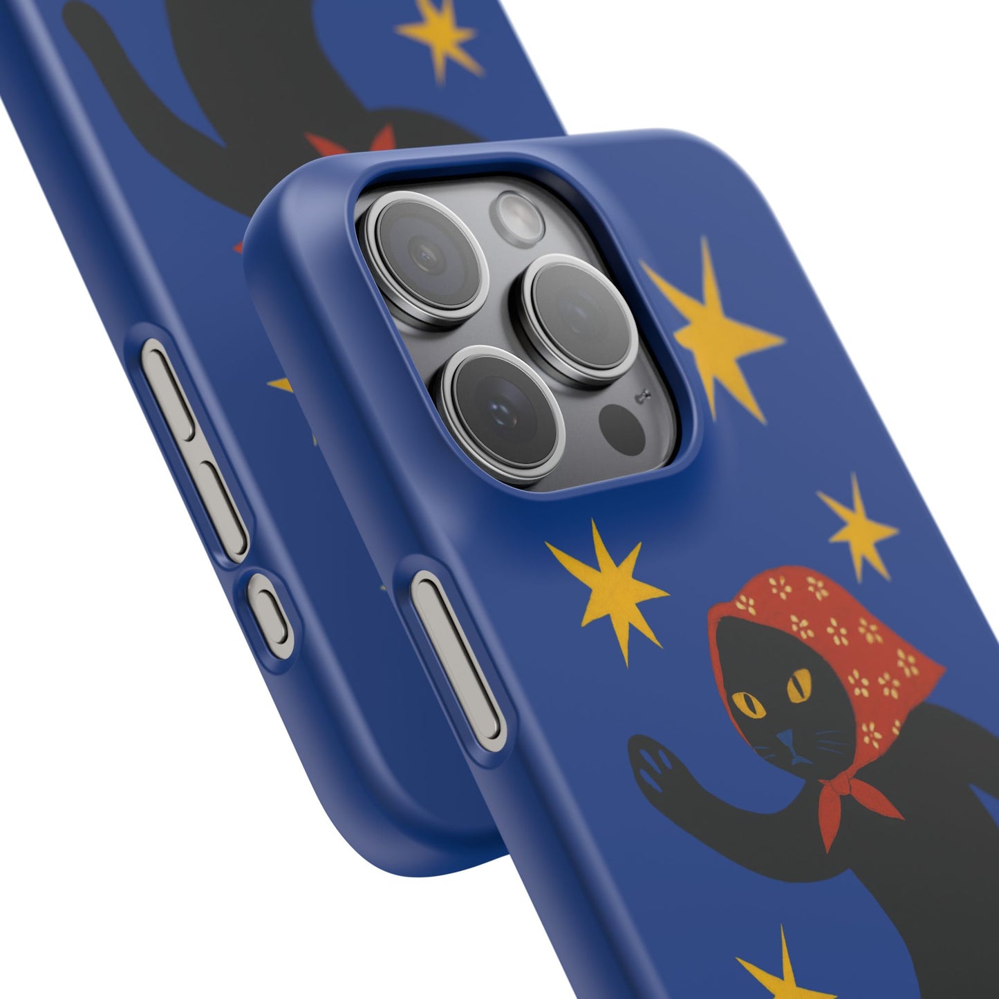 Babushka Cat x Matisse Style Snap Phone Case