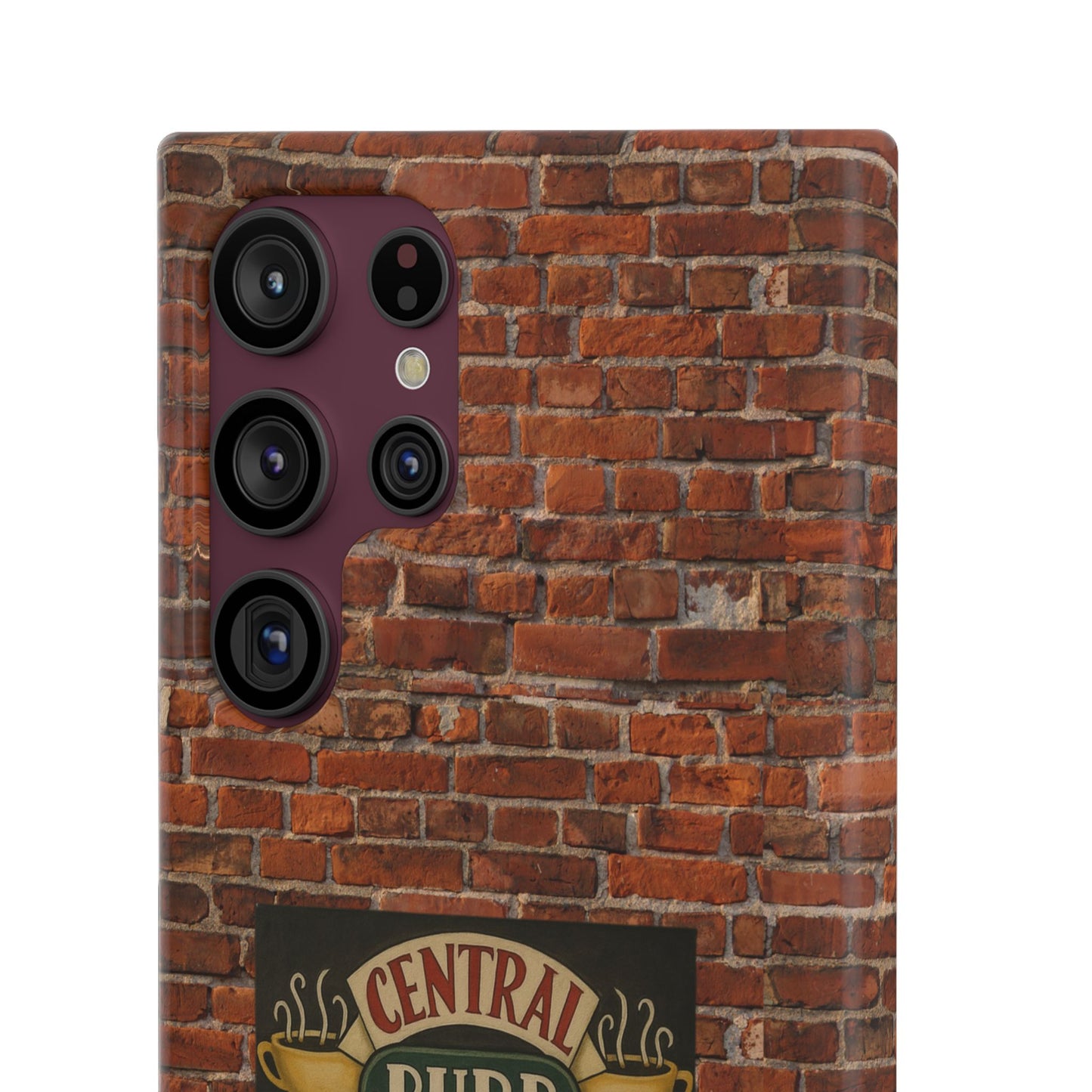 Babushka Cat Coffee Shop Snap Phone Case