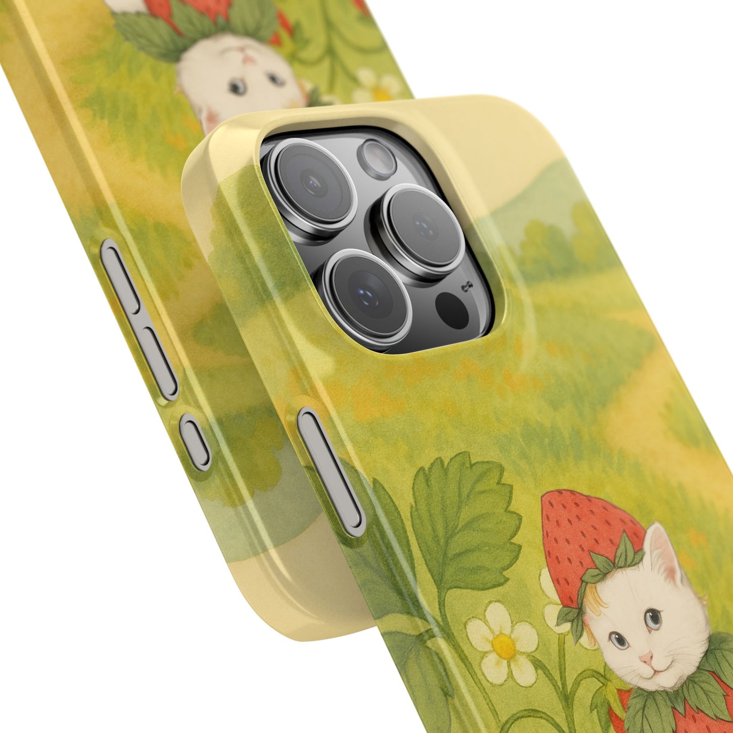 Strawberry Cat x Mother Earth's Children Snap Phone Case