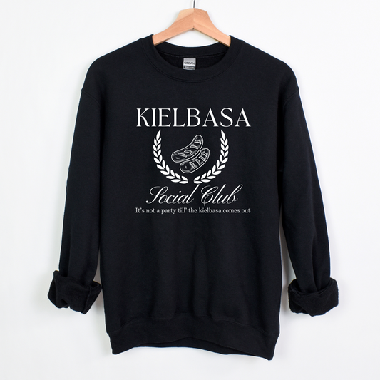 Polish Kielbasa Crewneck, Unisex Heavy Blend™ Crewneck Sweatshirt for Polish Pride, Dyngus Day, Polish Festivals