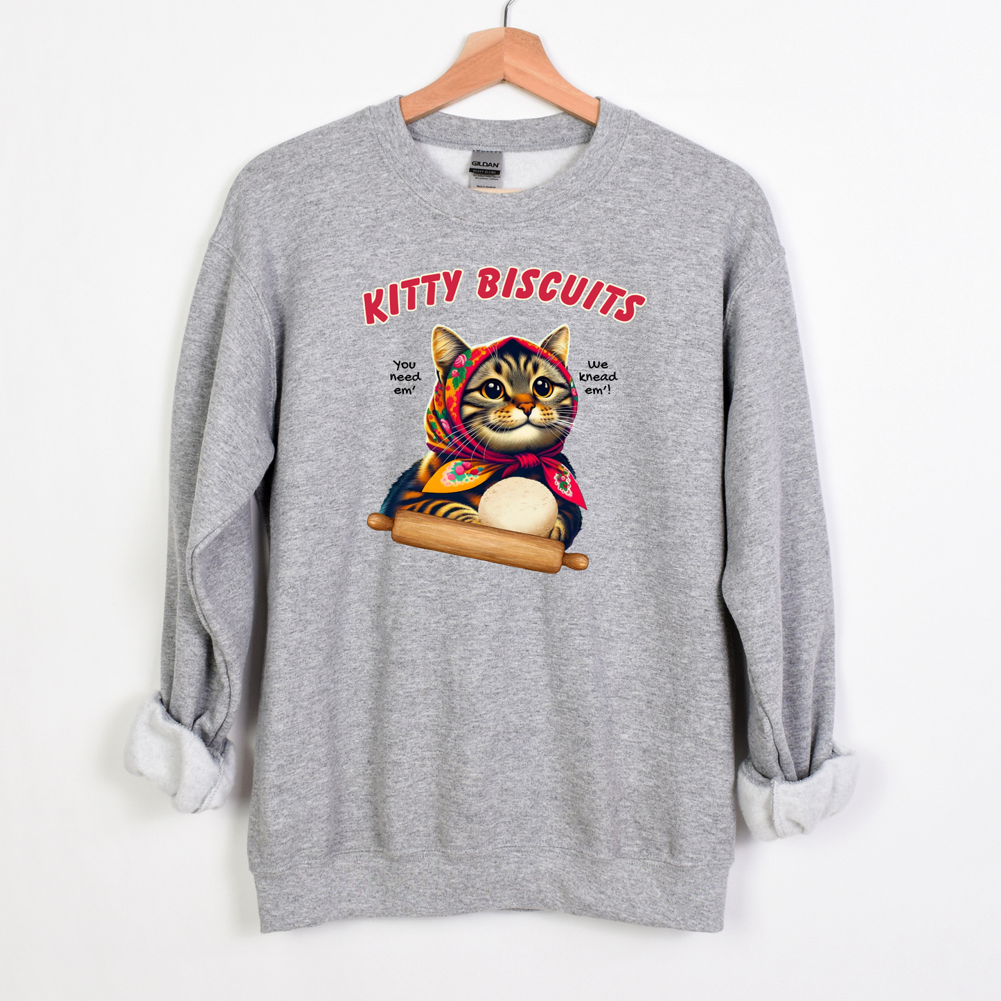 Kitty Biscuits Unisex Heavy Blend™ Crewneck Sweatshirt