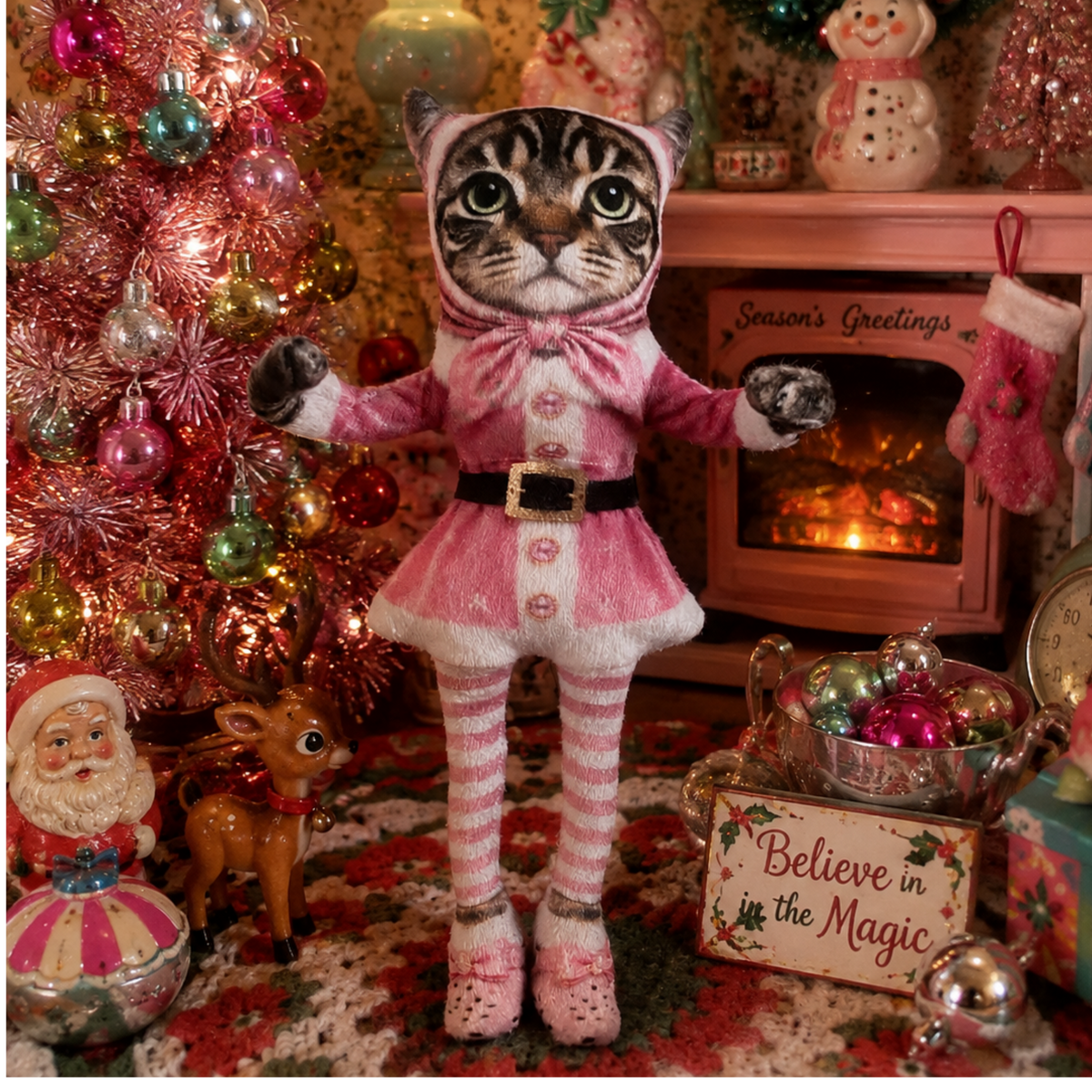 Sleigh Bell Sophie Christmas Posie Doll