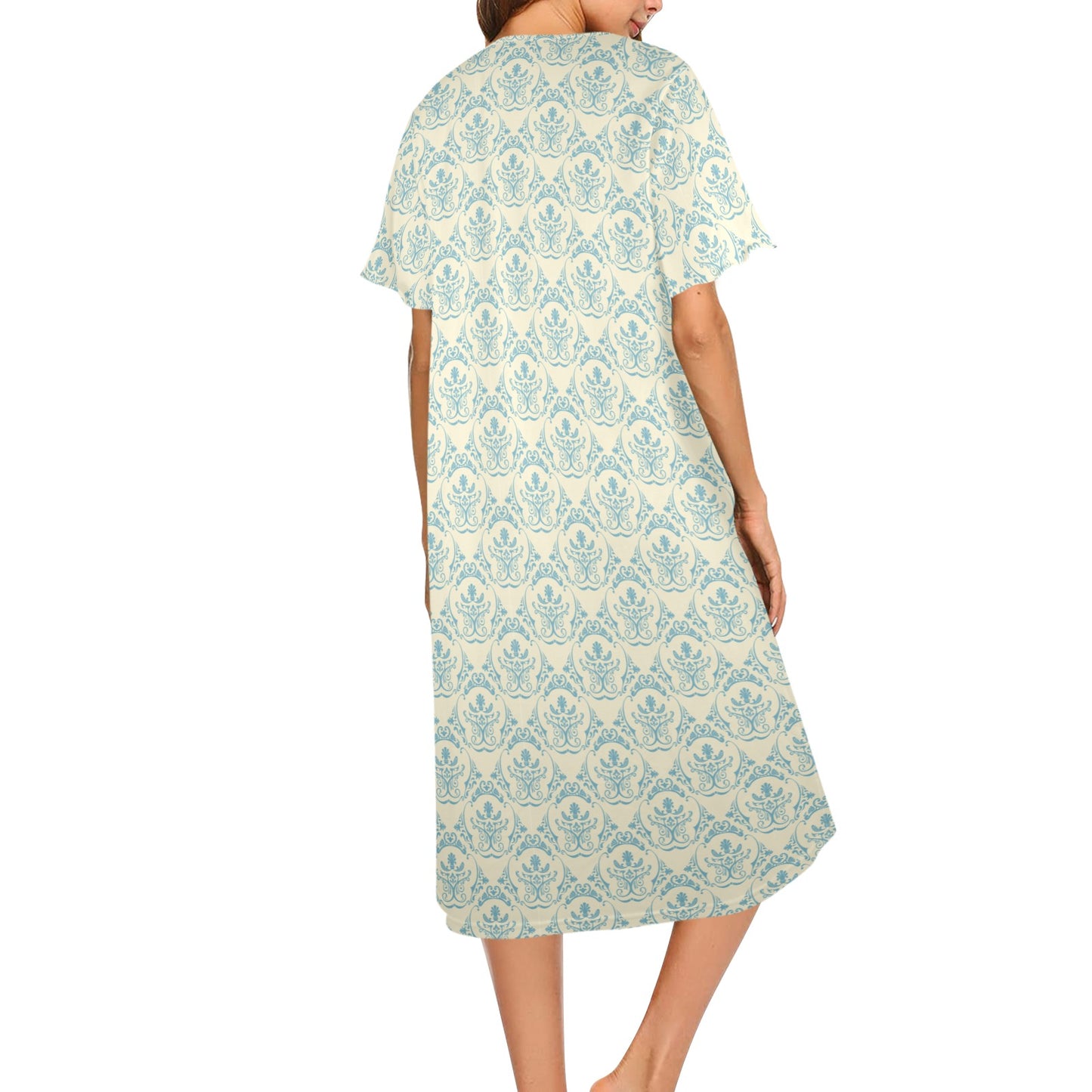 Babushka Style MuuMuu Vintage Pattern